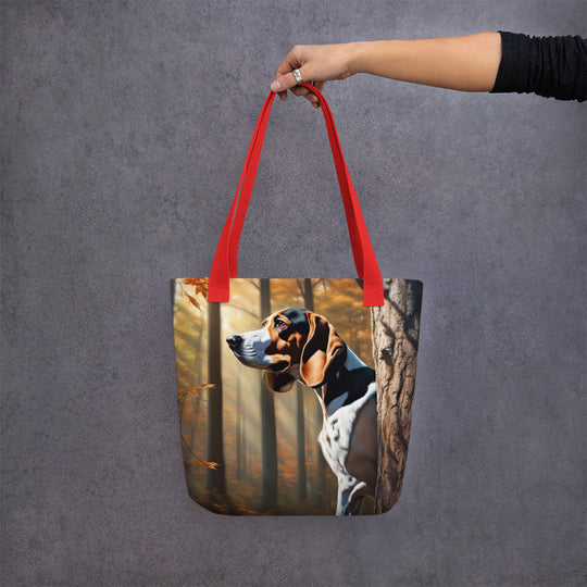 Tote bag-Treeing Walker Coonhound V2