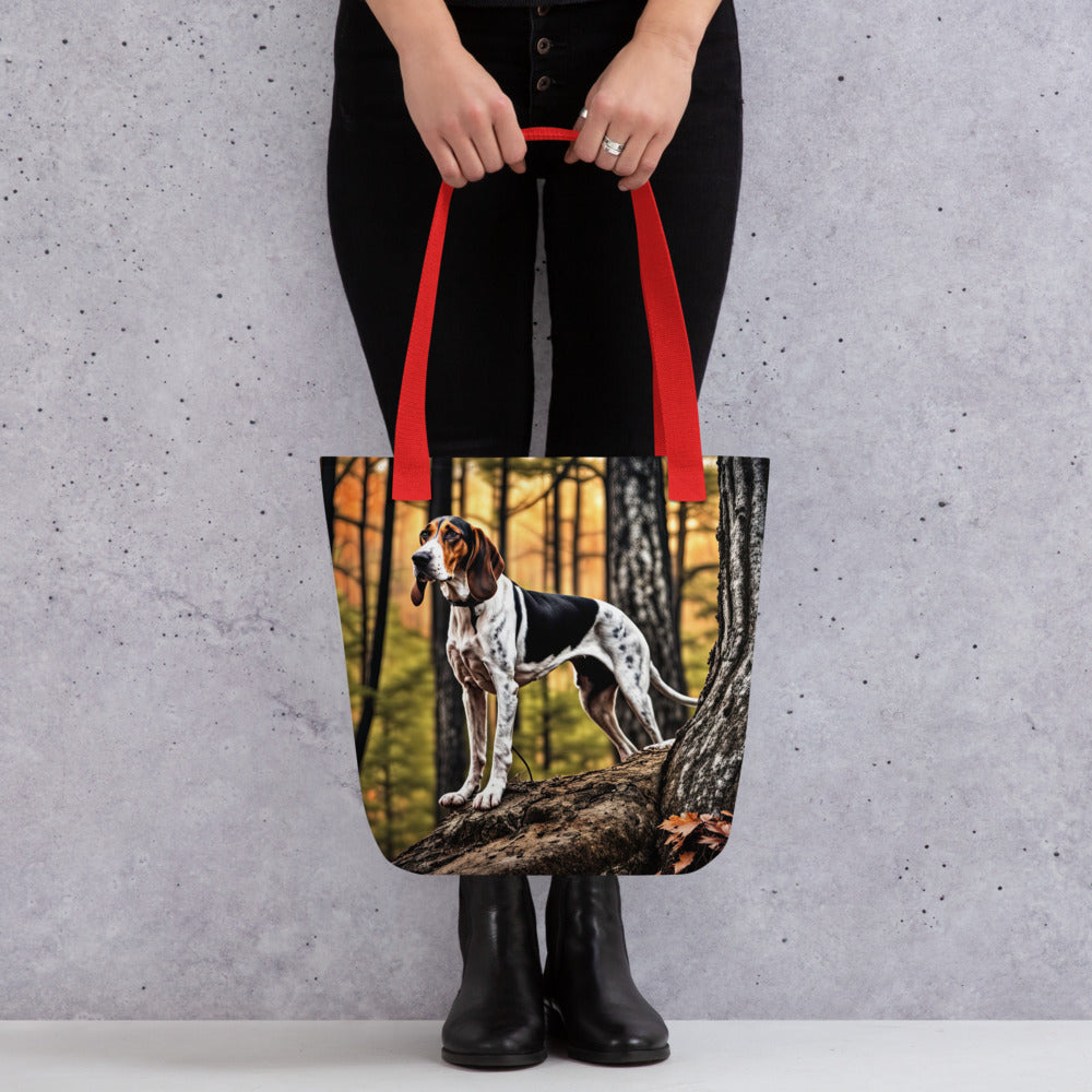 Tote bag-Treeing Walker Coonhound V3