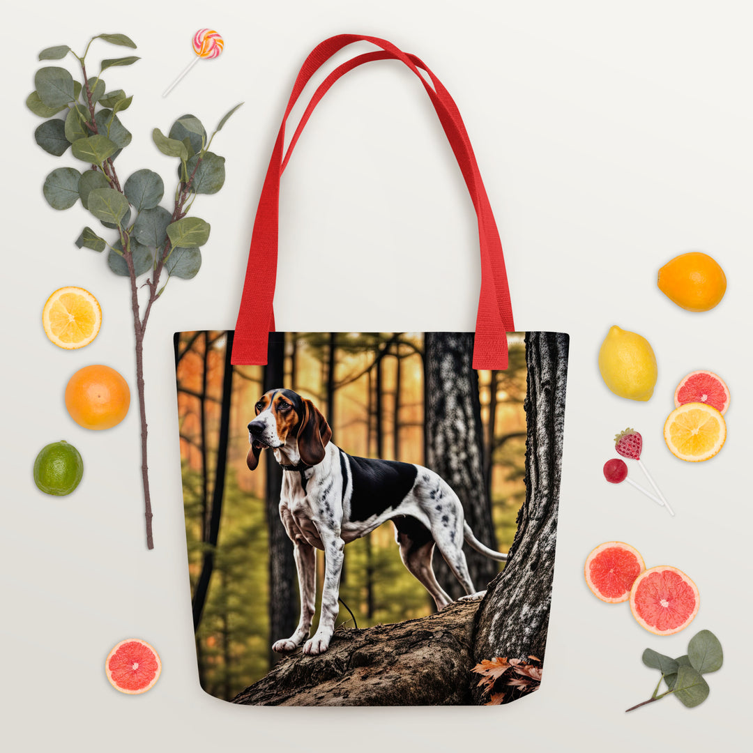 Tote bag-Treeing Walker Coonhound V3