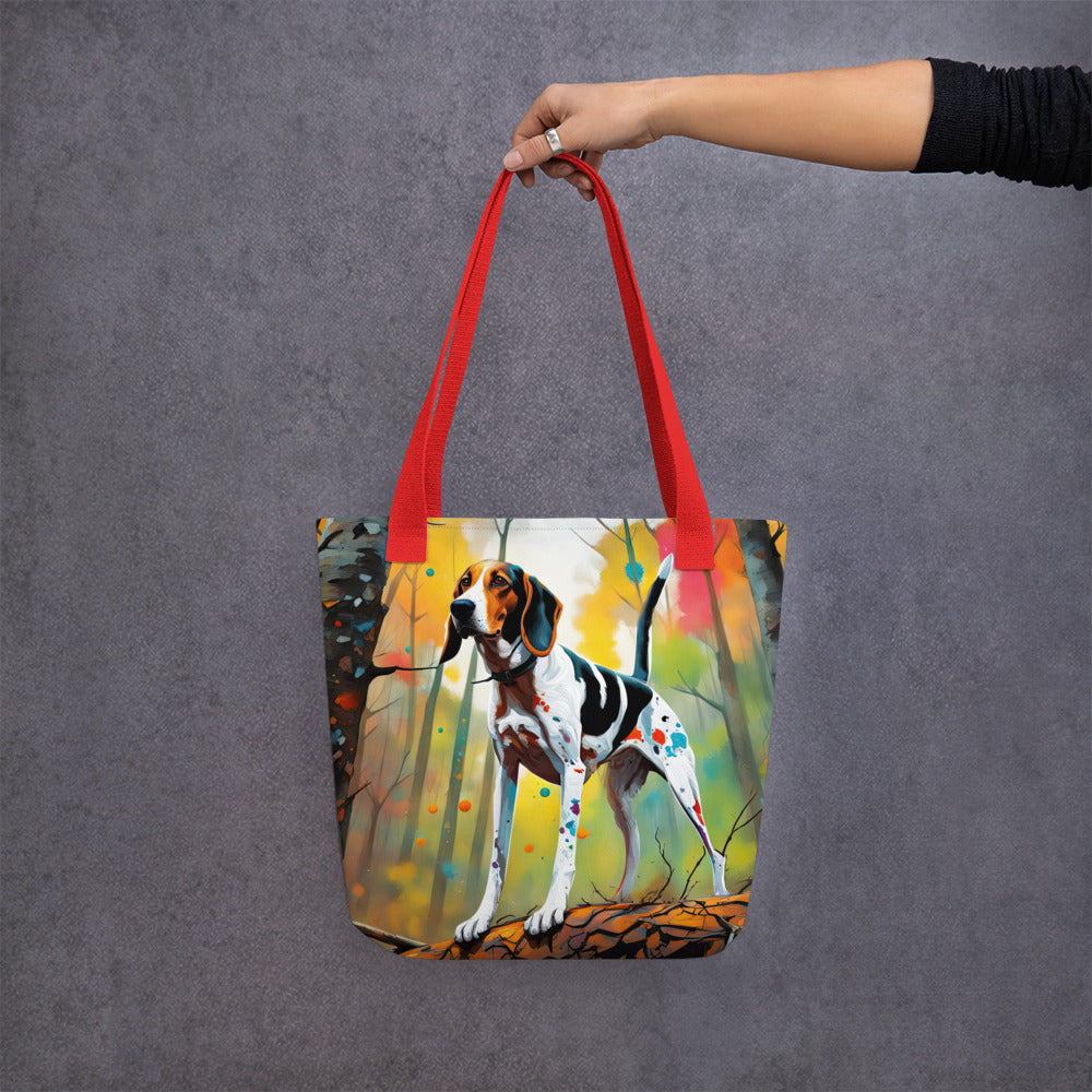 Tote bag-Treeing Walker Coonhound V4