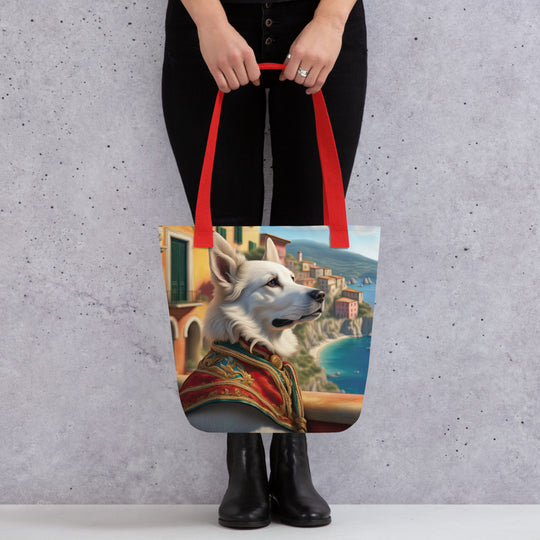 Tote bag-Volpino Italiano