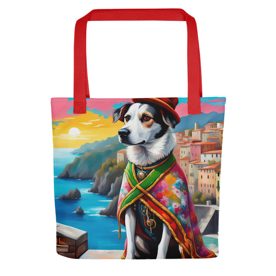 Tote bag-Volpino Italiano V3