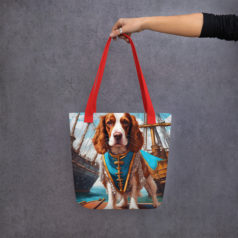 Tote bag-Welsh Springer Spaniel