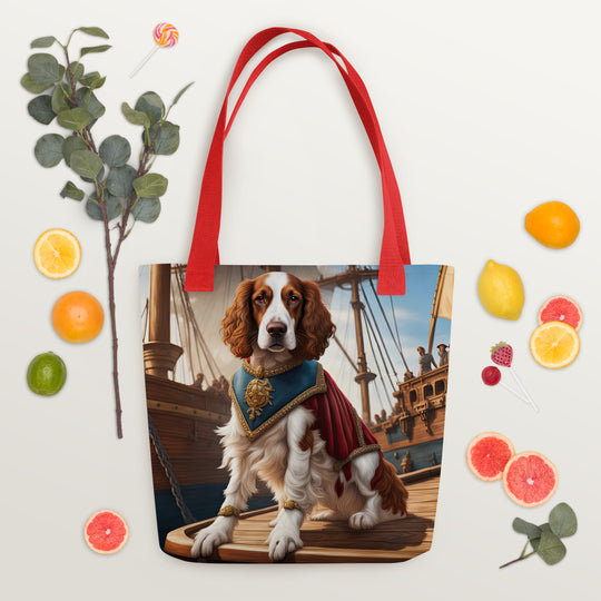 Tote bag-Welsh Springer Spaniel V2