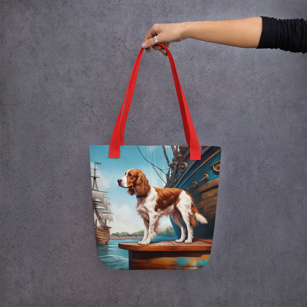 Tote bag-Welsh Springer Spaniel V4