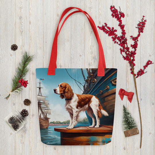 Tote bag-Welsh Springer Spaniel V4