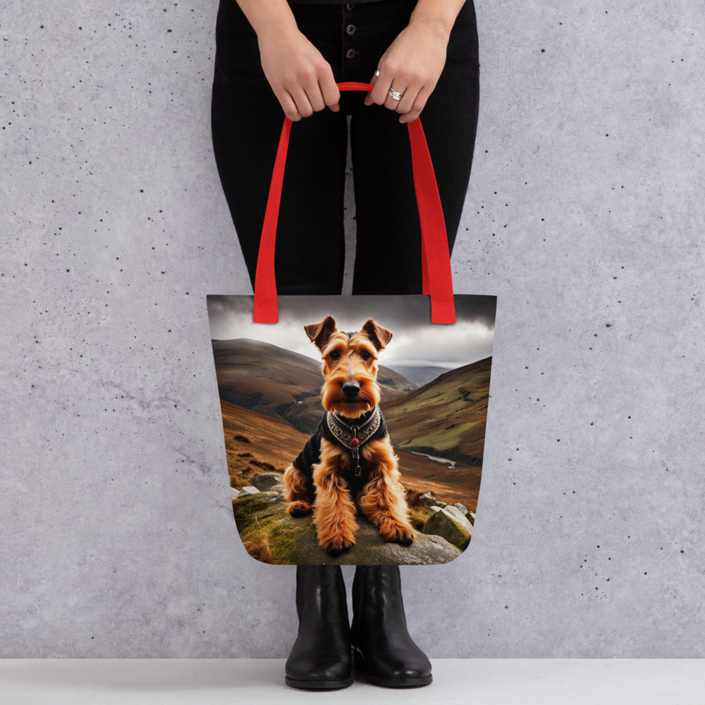 Tote bag-Welsh Terrier