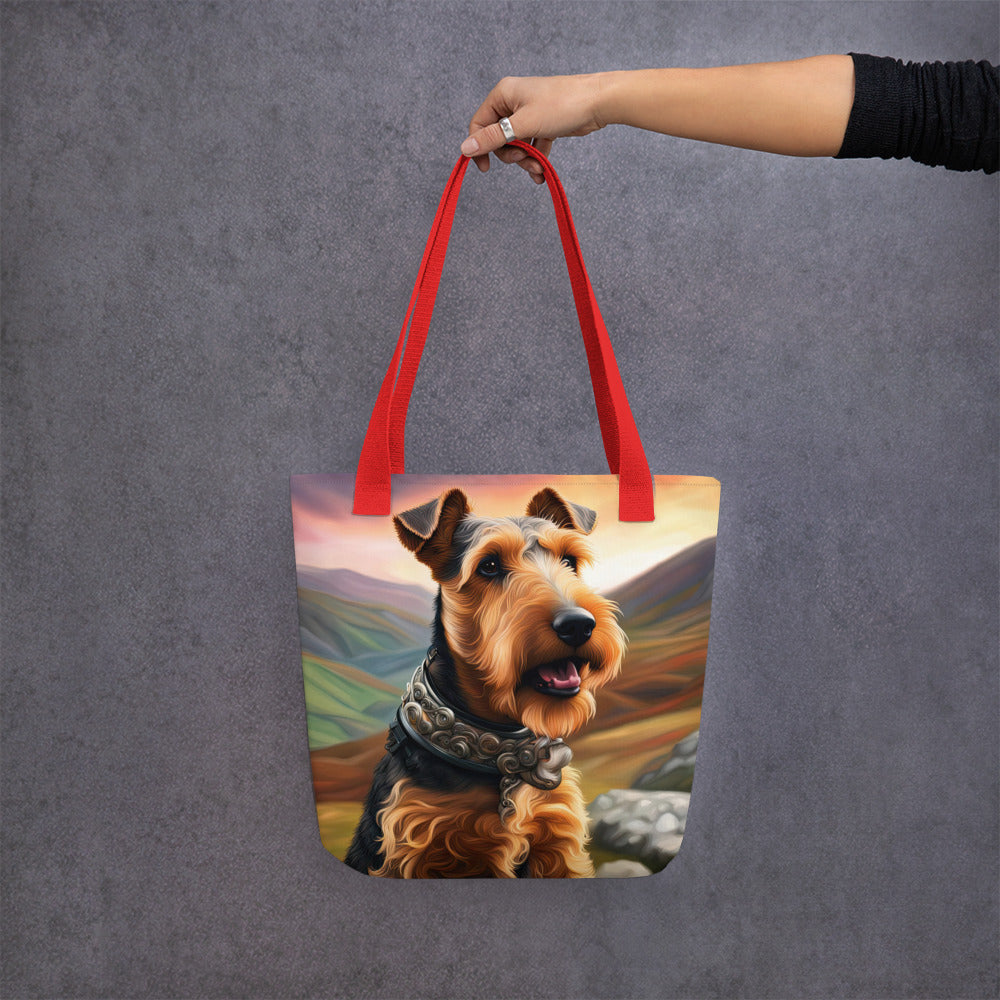 Tote bag-Welsh Terrier V3