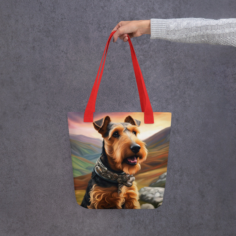 Tote bag-Welsh Terrier V3