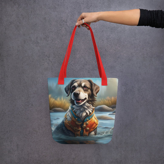 Tote bag-Wetterhoun V2