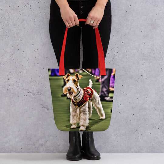 Tote bag-Wire Fox Terrier