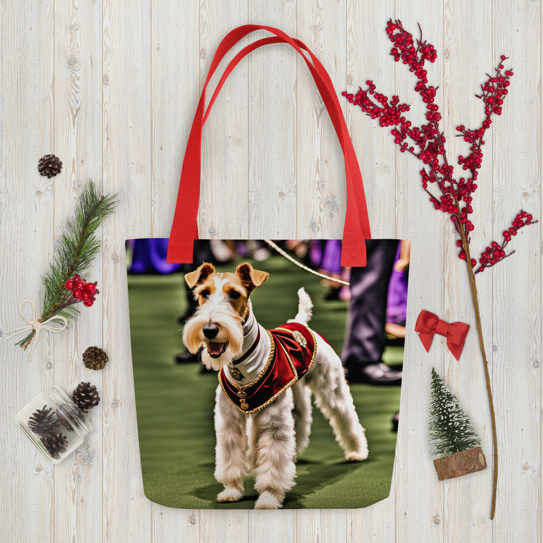 Tote bag-Wire Fox Terrier