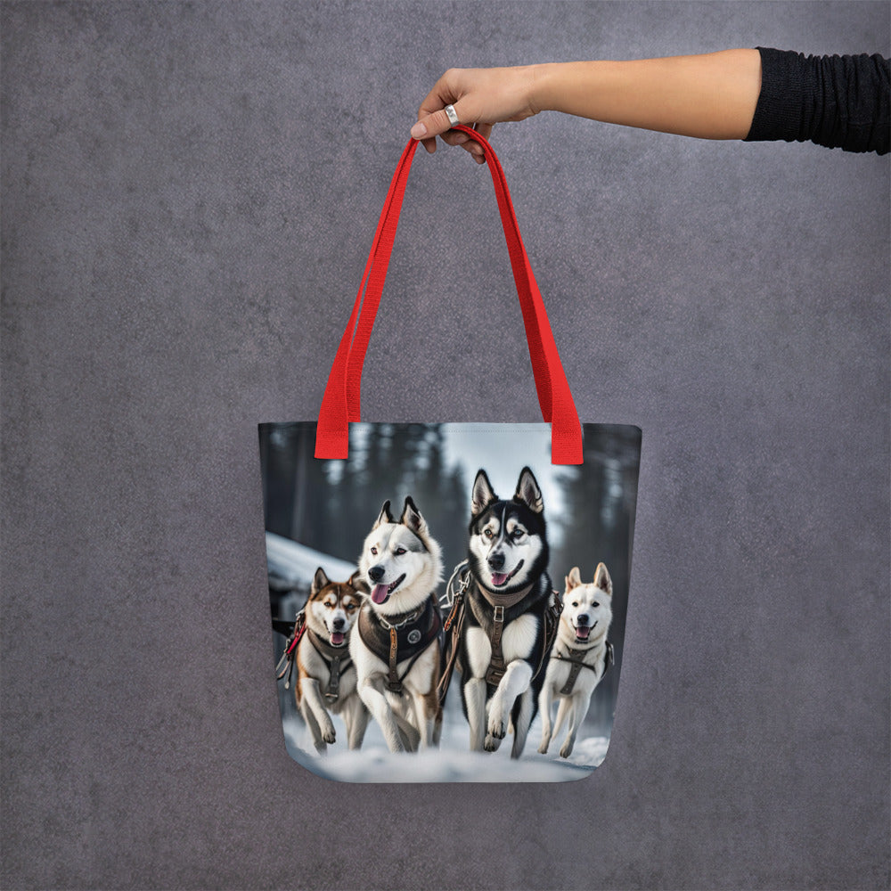 Tote bag-Yakutian Laika