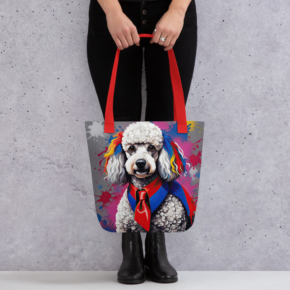 Tote bag-Poodle V2