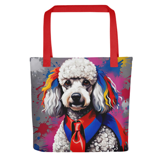 Tote bag-Poodle V2