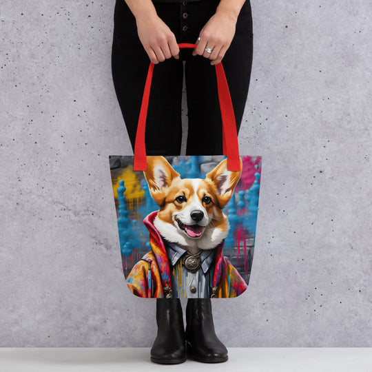 Tote bag-Pembroke Welsh Corgi  V4