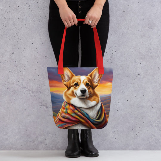 Tote bag-Pembroke Welsh Corgi  V5