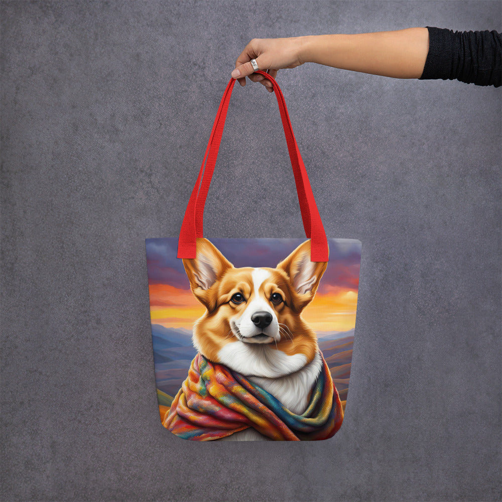 Tote bag-Pembroke Welsh Corgi  V5