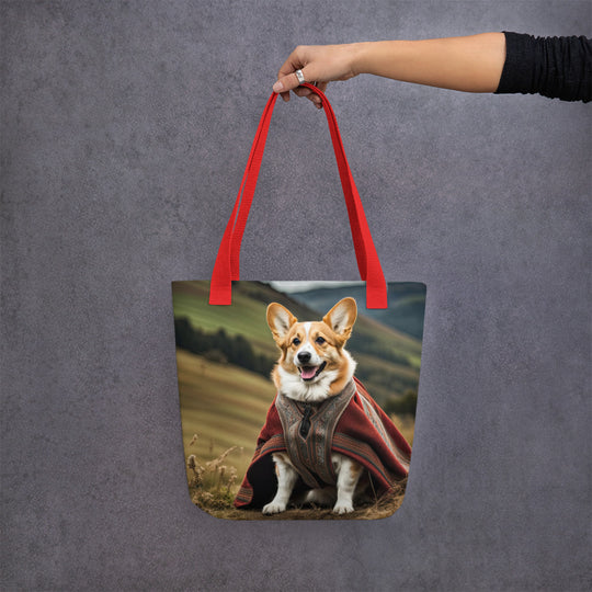 Tote bag-Pembroke Welsh Corgi  V6