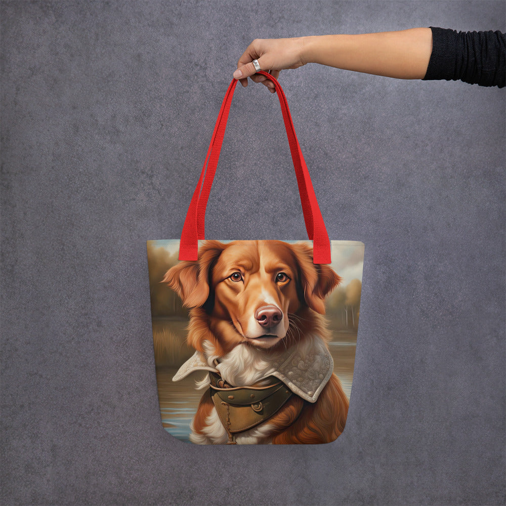 Tote bag-Novia Scotia Duck Trolling Retriever