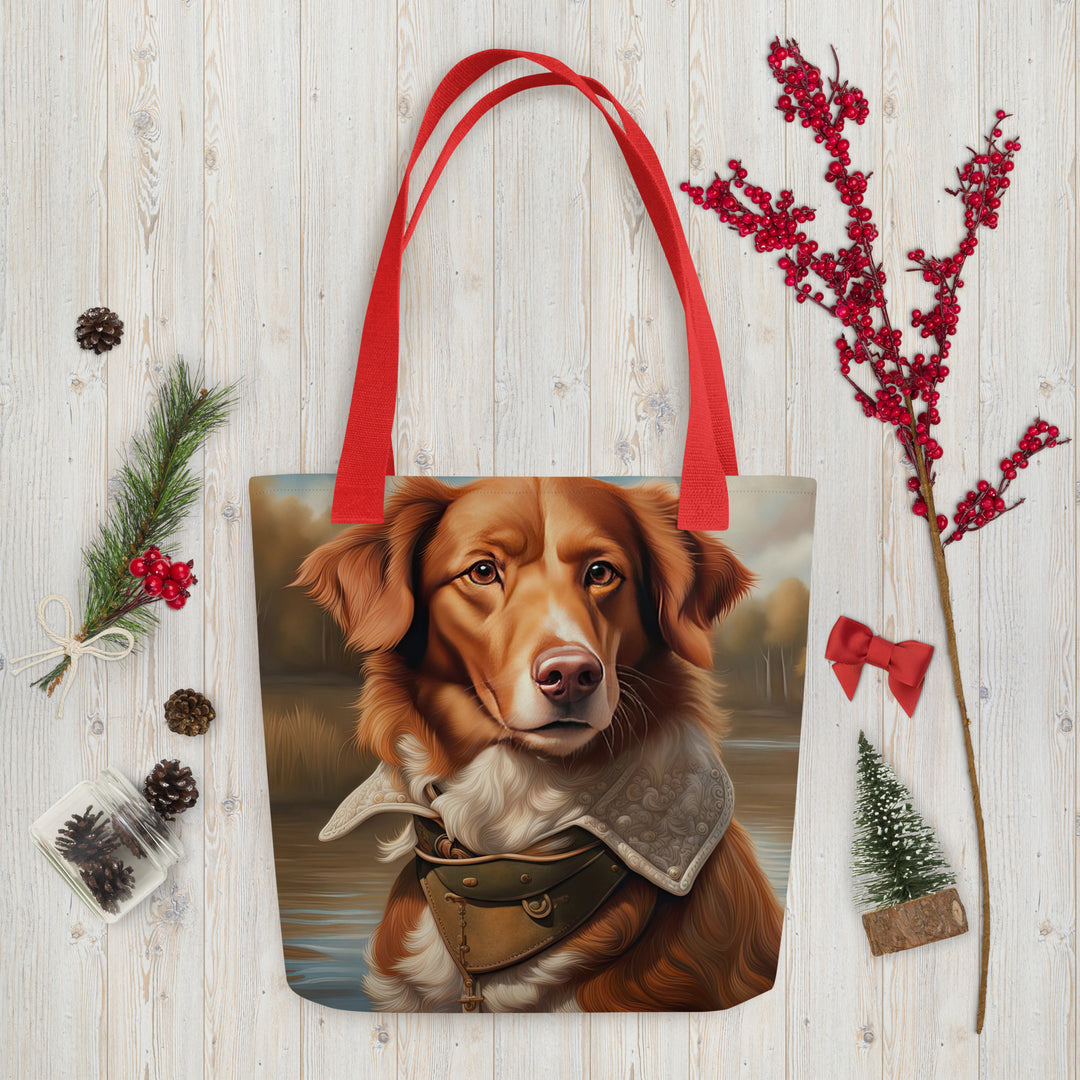 Tote bag-Novia Scotia Duck Trolling Retriever