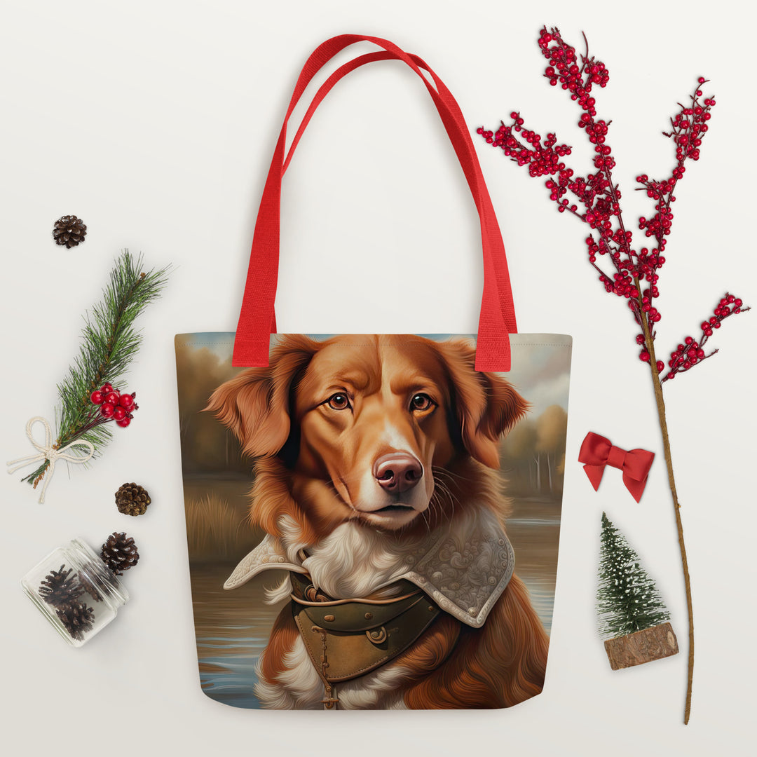 Tote bag-Novia Scotia Duck Trolling Retriever