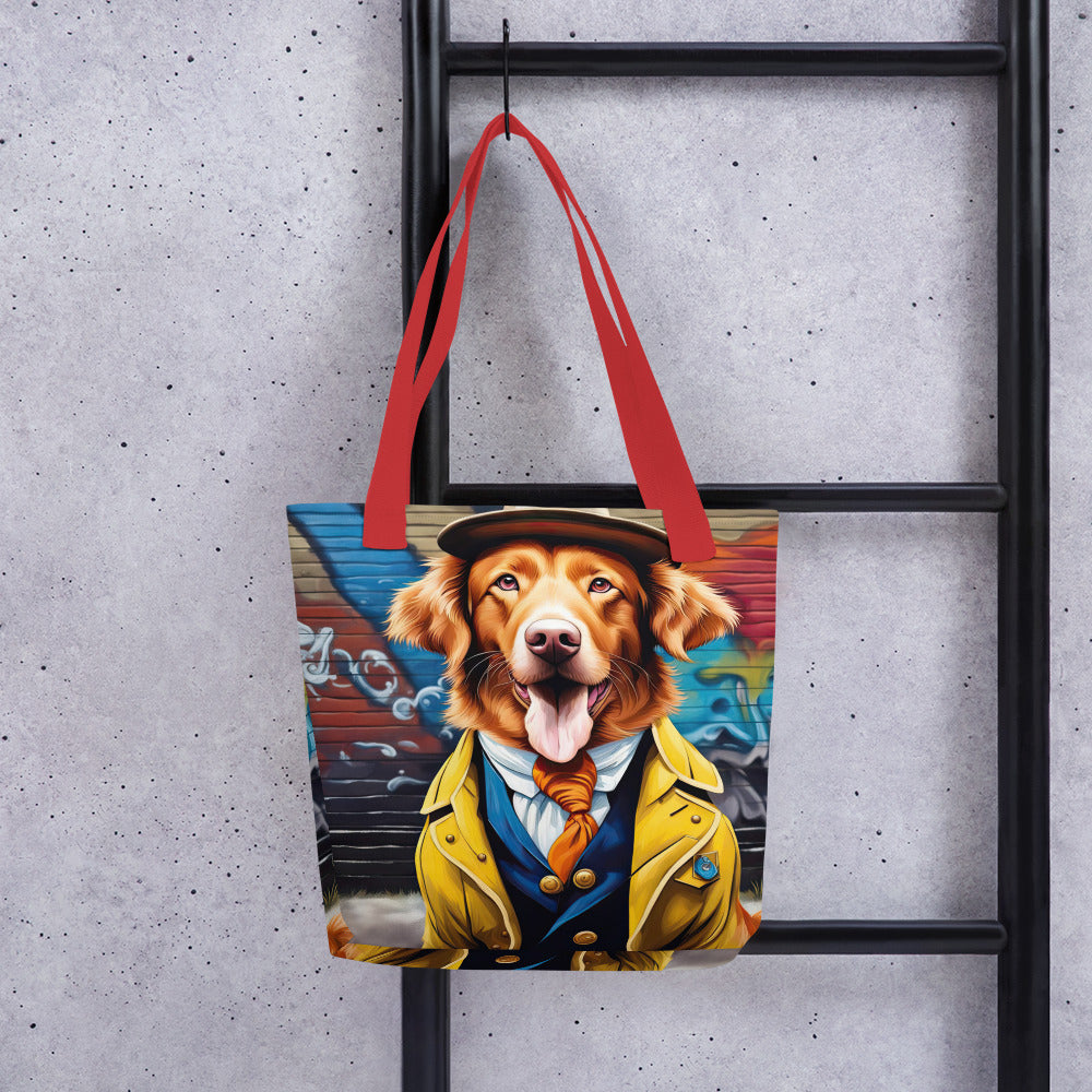 Tote bag-Novia Scotia Duck Trolling Retriever V3