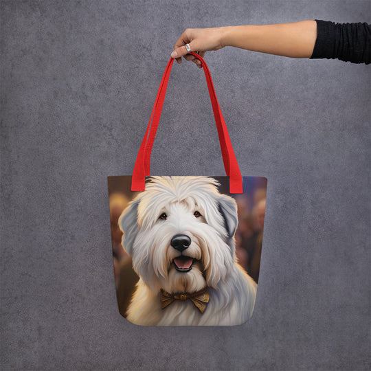 Tote bag-Old English Sheepdog V2