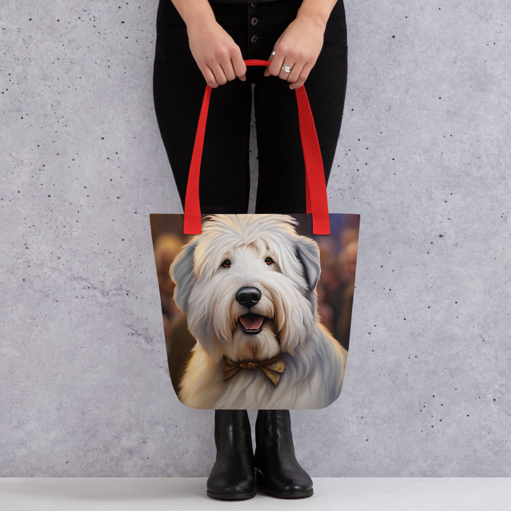 Tote bag-Old English Sheepdog V2