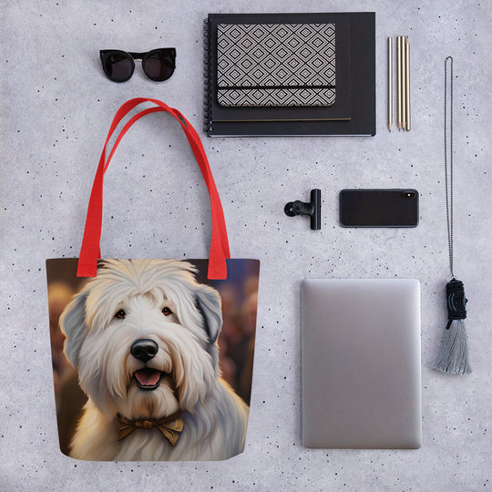 Tote bag-Old English Sheepdog V2