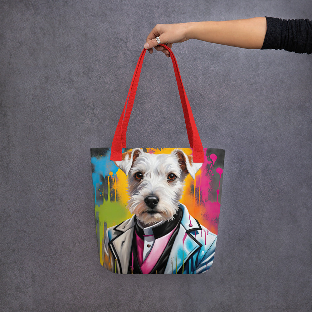 Tote bag-Parson Russel Terrier V3