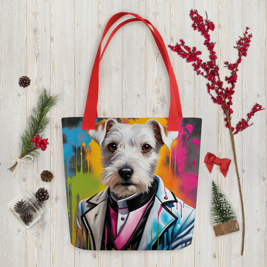 Tote bag-Parson Russel Terrier V3