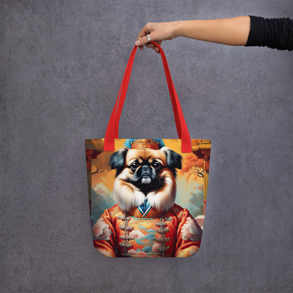 Tote bag-Pekingese V4