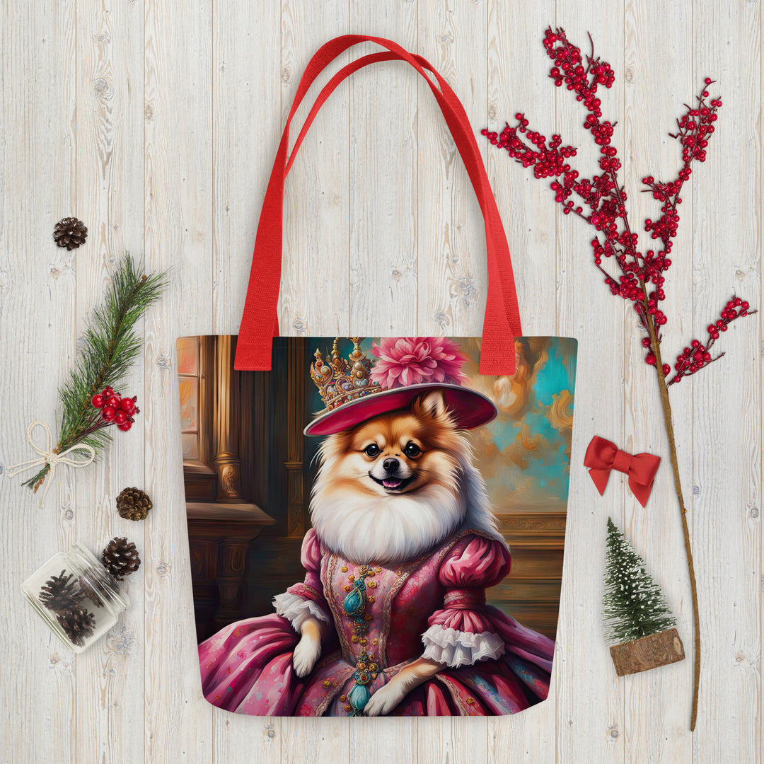 Tote bag-Pomeranian