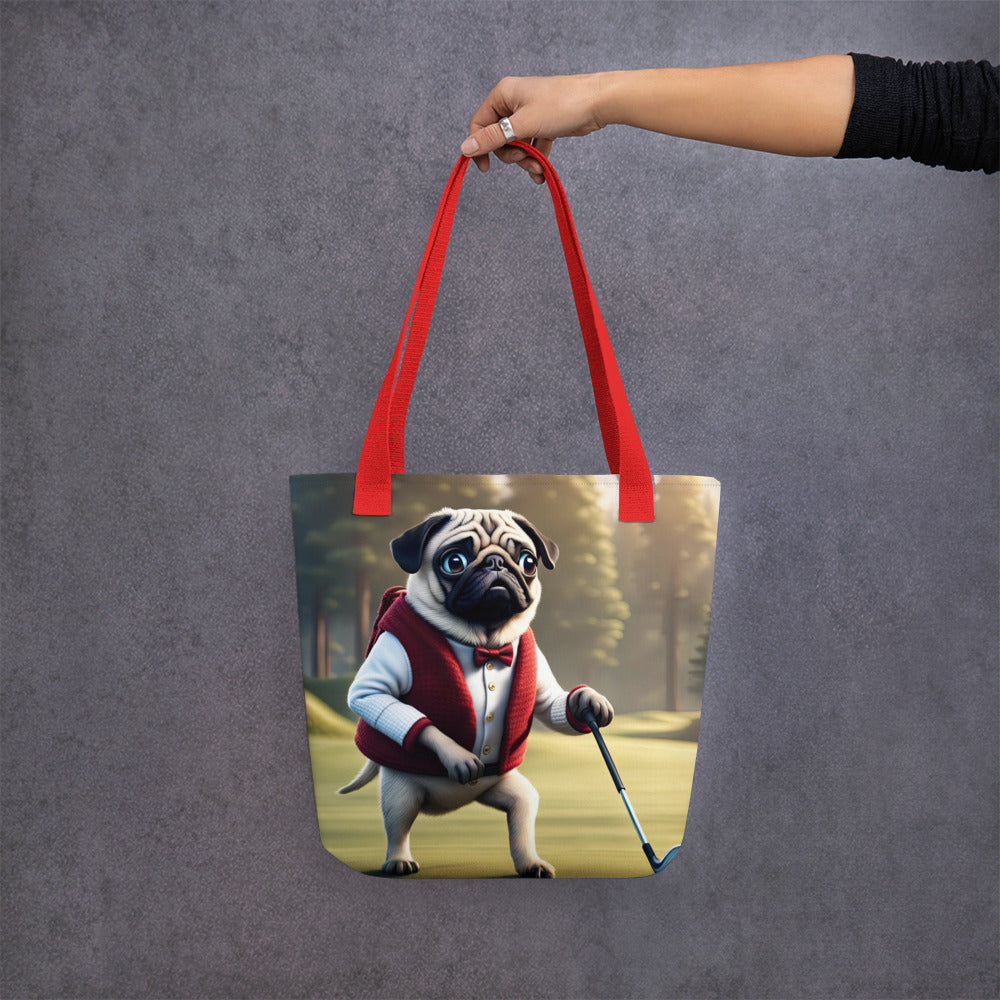 Tote bag-Pug