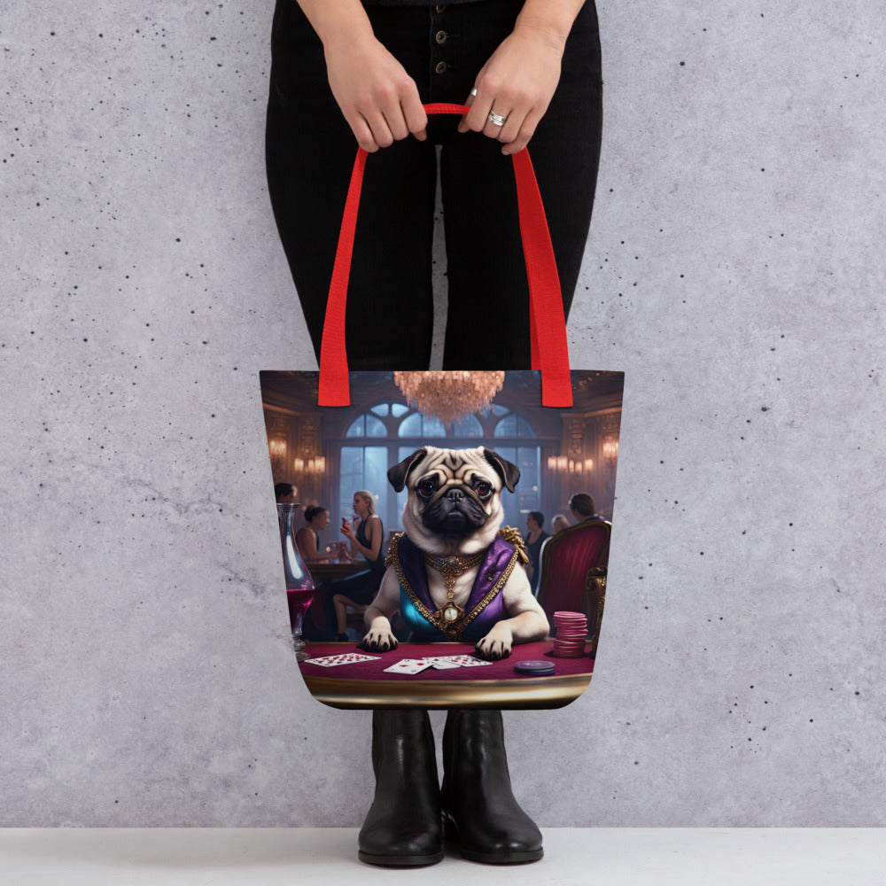 Tote bag-Pug V2