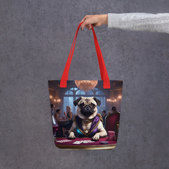 Tote bag-Pug V2