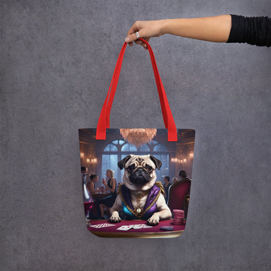 Tote bag-Pug V2