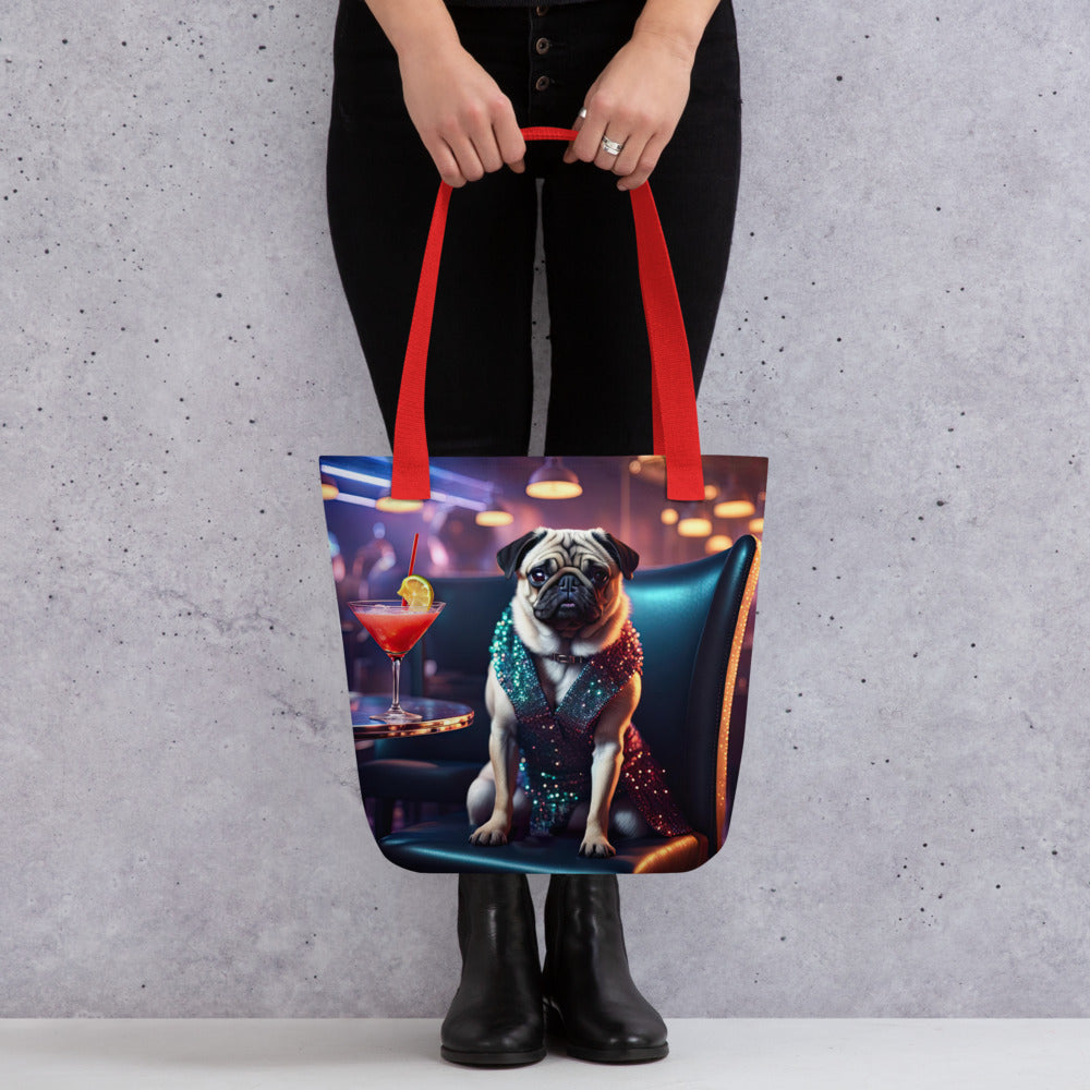 Tote bag-Pug V4