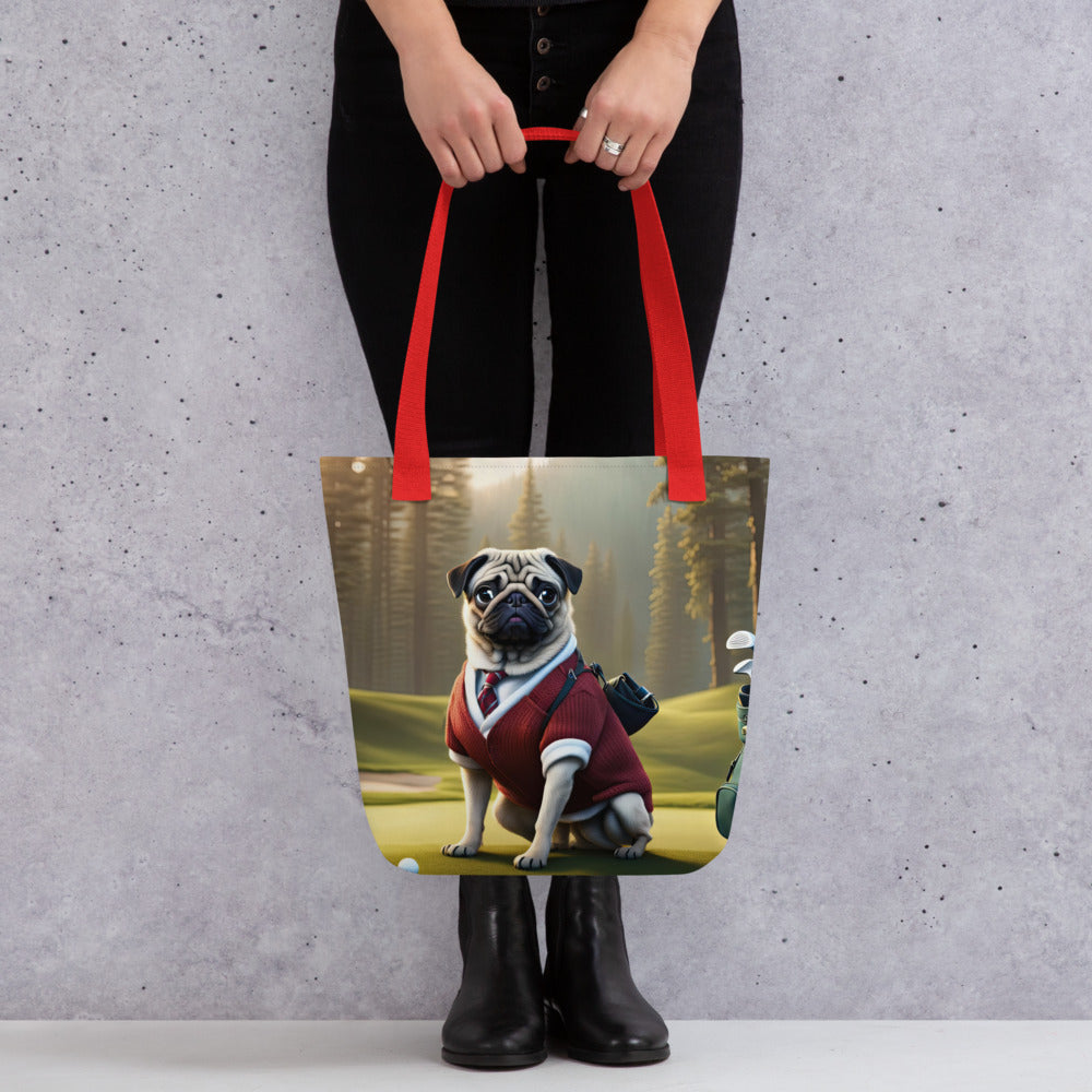 Tote bag-Pug V5