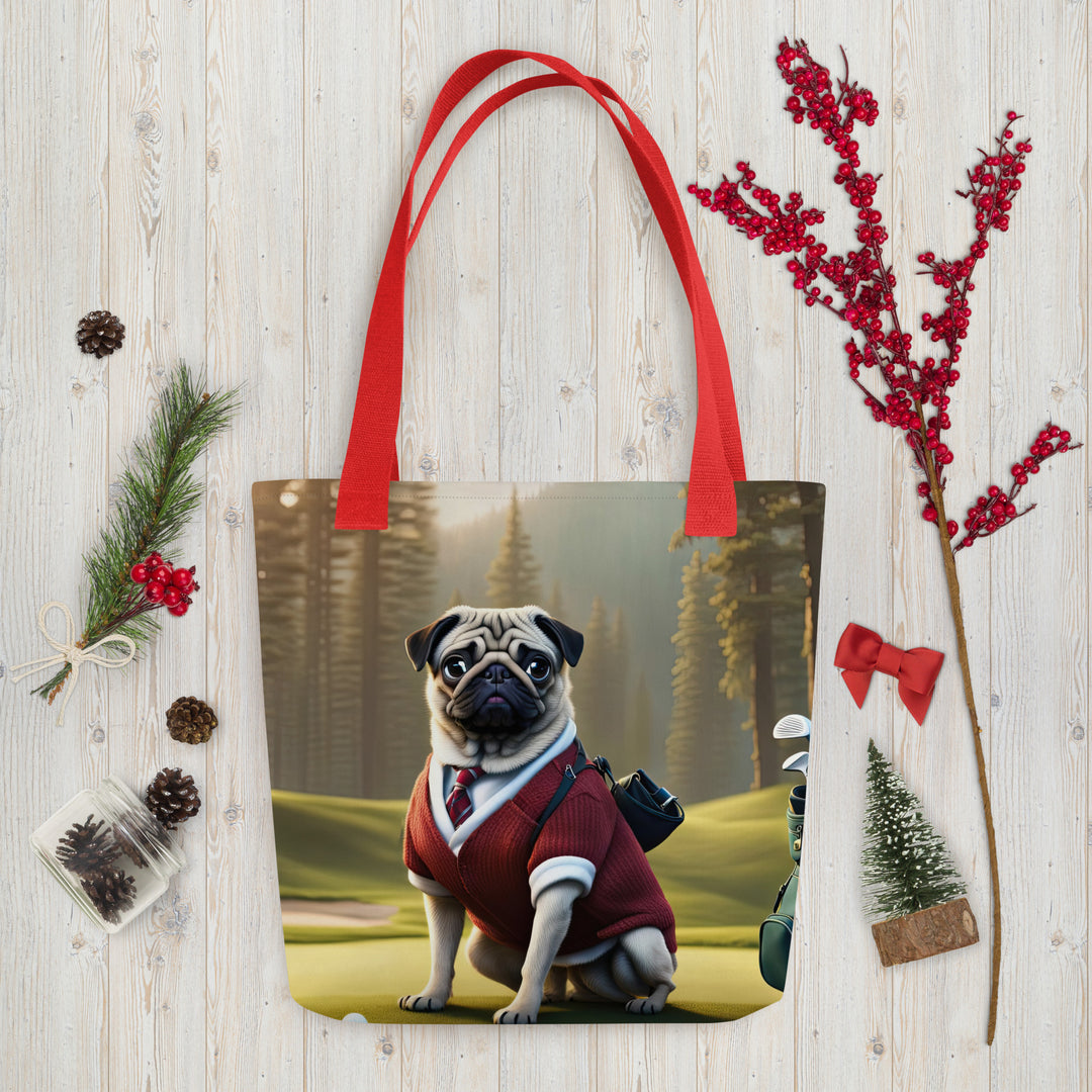 Tote bag-Pug V5