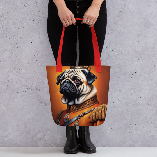 Tote bag-Pug V7