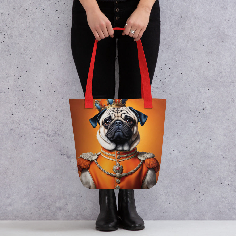 Tote bag-Pug V9