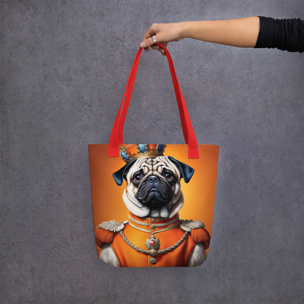 Tote bag-Pug V9