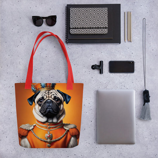 Tote bag-Pug V9