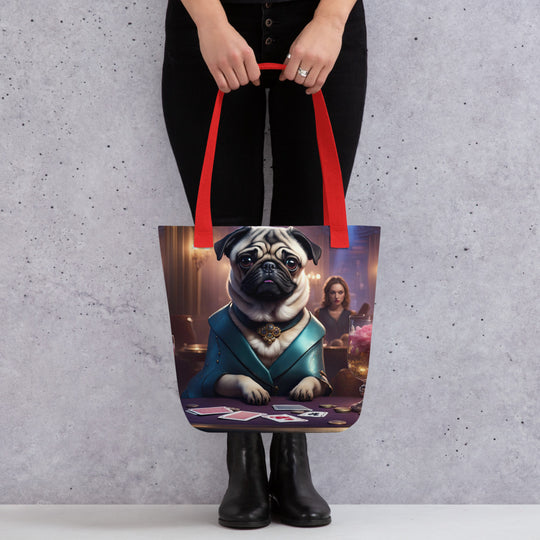 Tote bag-Pug V11