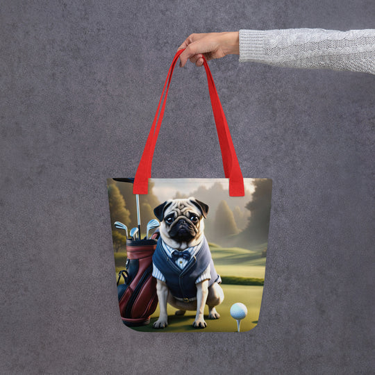 Tote bag-Pug V16