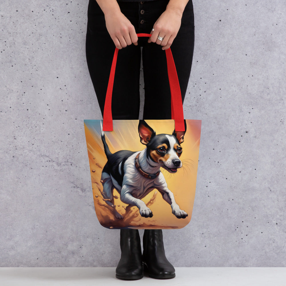 Tote bag-Rat Terrier V2