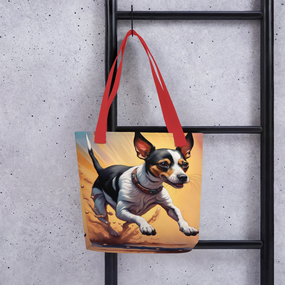 Tote bag-Rat Terrier V2