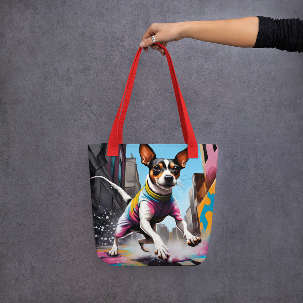 Tote bag-Rat Terrier V3